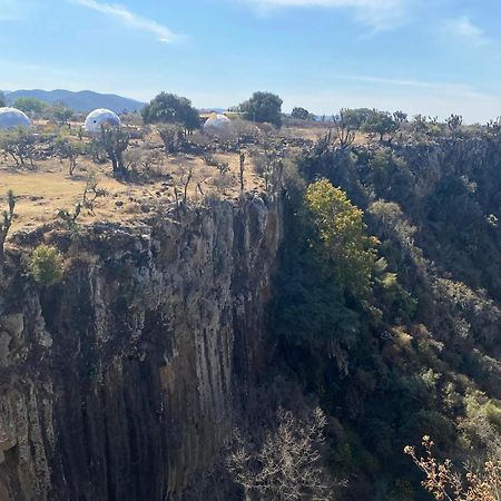 El Gato Glamping Con Vista A Prismas Basalticos Hotell Huasca de Ocampo Exteriör bild