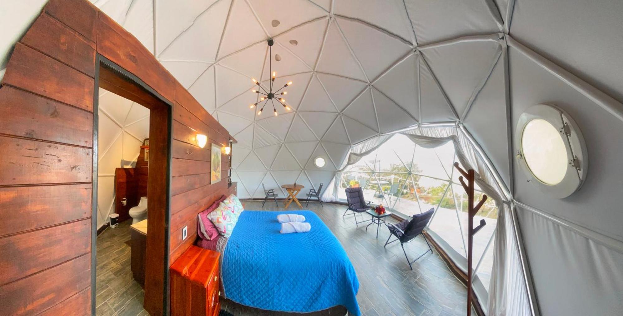 El Gato Glamping Con Vista A Prismas Basalticos Hotell Huasca de Ocampo Exteriör bild