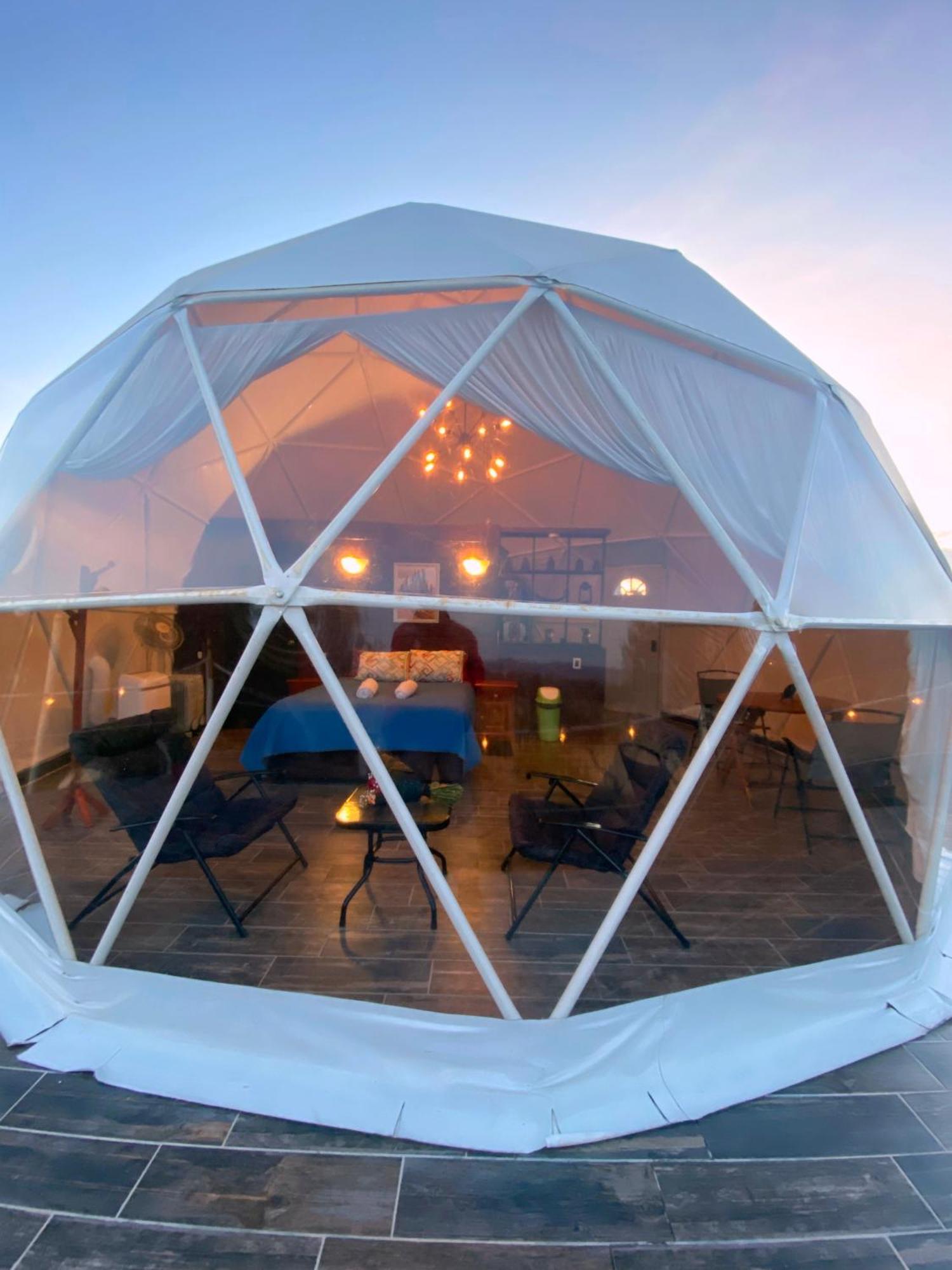 El Gato Glamping Con Vista A Prismas Basalticos Hotell Huasca de Ocampo Exteriör bild