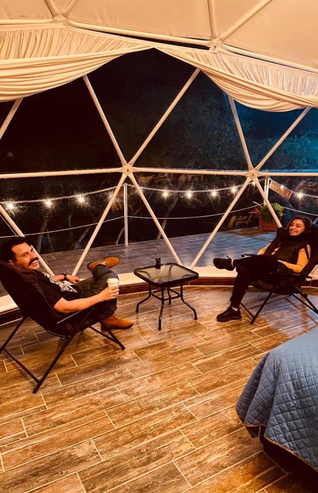 El Gato Glamping Con Vista A Prismas Basalticos Hotell Huasca de Ocampo Exteriör bild