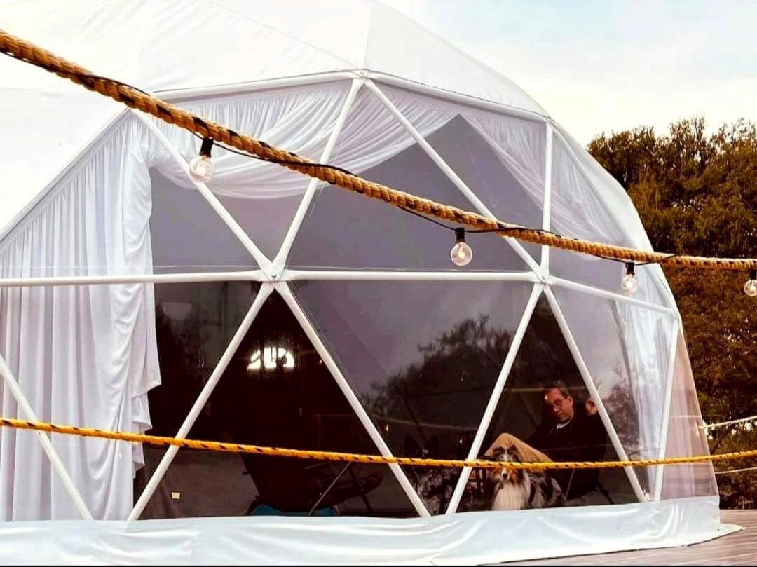 El Gato Glamping Con Vista A Prismas Basalticos Hotell Huasca de Ocampo Exteriör bild