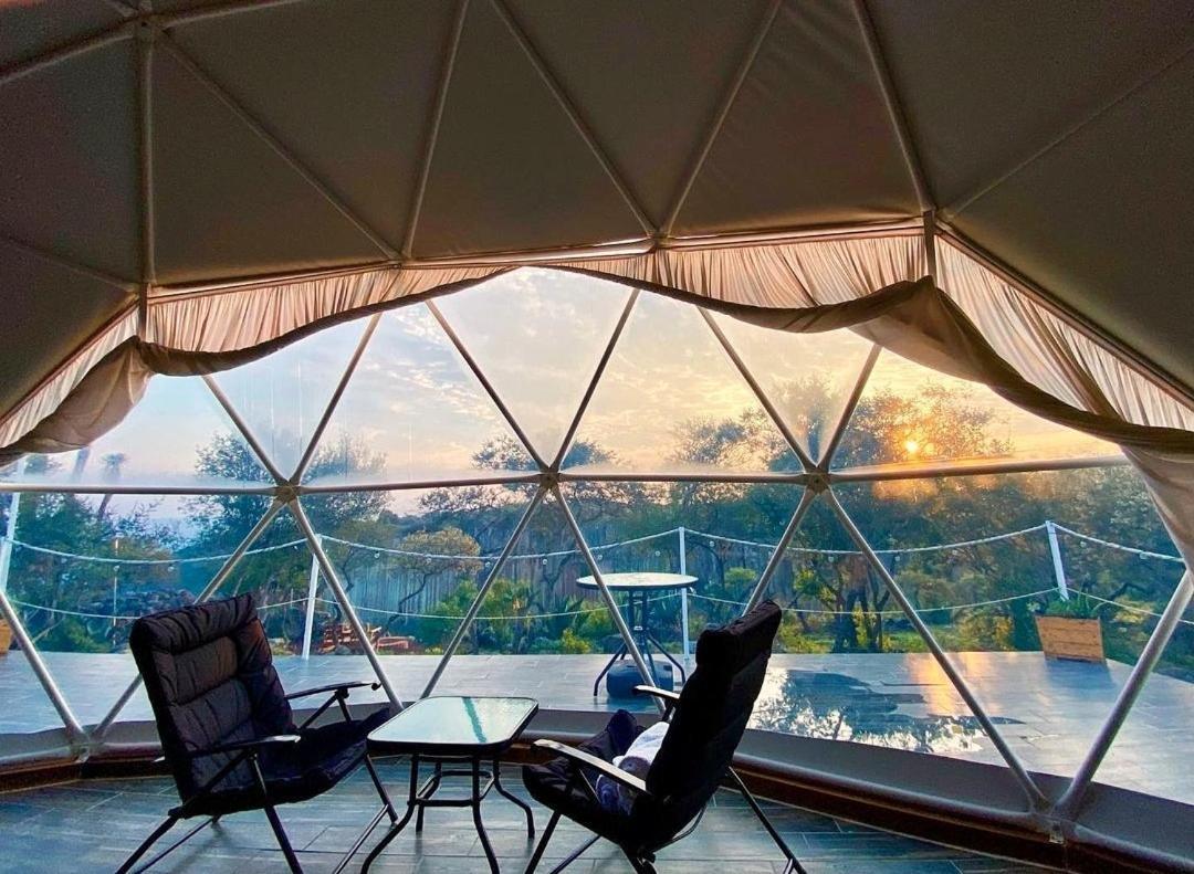 El Gato Glamping Con Vista A Prismas Basalticos Hotell Huasca de Ocampo Exteriör bild