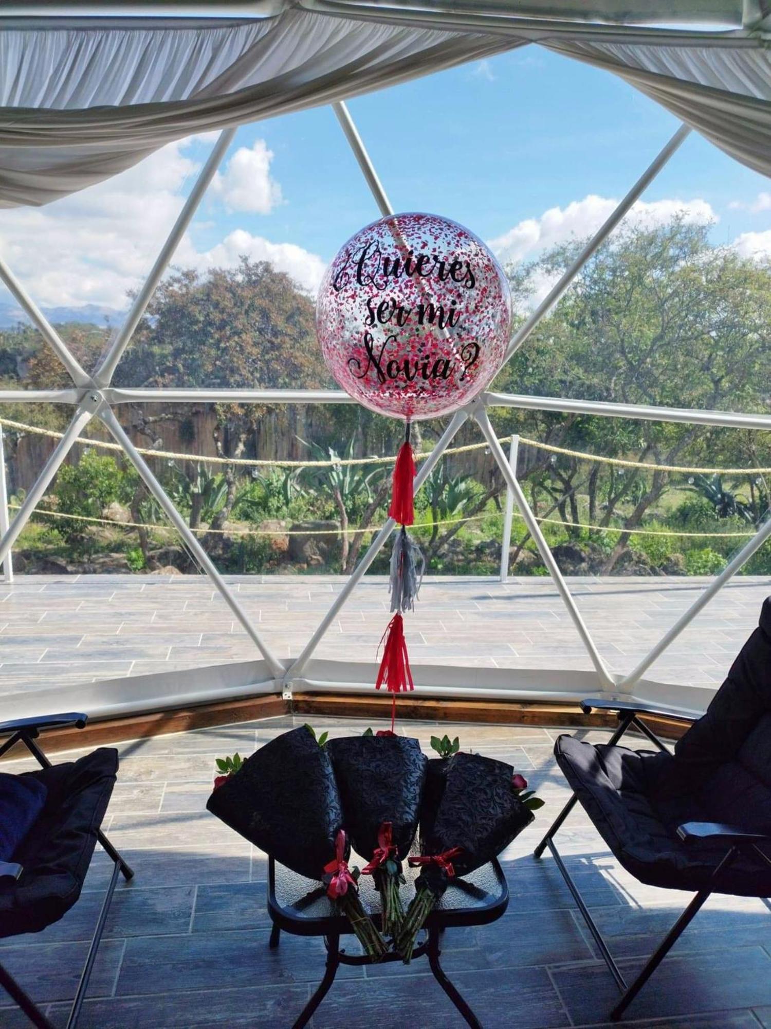 El Gato Glamping Con Vista A Prismas Basalticos Hotell Huasca de Ocampo Exteriör bild